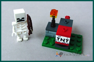 # 662102 «Катапульта» с Фигуркой Скелета / TNT Launcher and Skeleton (Foil Pack)