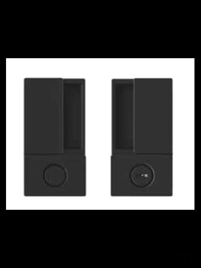 Ручка WAVE для распашных дверей WC матовый черный