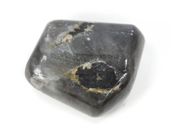 Корунд синий (сапфир), галтовка, Индия (23*22*13 мм, 17,5 г) №27573