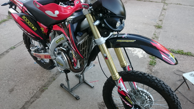 Наклейки Forsage, Baltmotors, Geon Dakar 450, Stels 450 Enduro, Asiawing LD450 LX450 NC250 Honda crf 450x, Rockstar #803