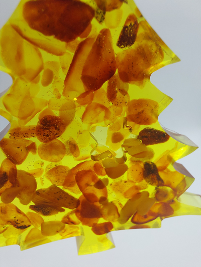 Новогодняя игрушка "Елочка" средняя