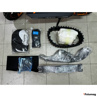 Зимний электросамокат-снегокат 2в1 Сянчу 25AH 48V