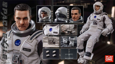ПРЕДЗАКАЗ - Астронавт Джозеф Купер (Мэтью Макконахи, "Интерстеллар") - Коллекционная фигурка 1/12 Star Exile (POT-0009) - Play One twelve ?ЦЕНА: 14700 РУБ.?