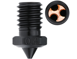 Сопло v6 High Flow для скоростной печати из закаленной стали 0.4 мм