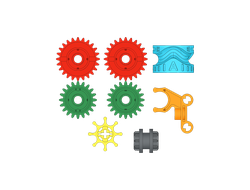 !АНАЛОГ! Комплект деталей коробки передач типа Yamaha 42159 (AN GEAR4)