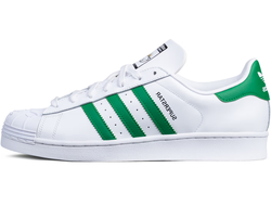 Adidas Superstar White Green