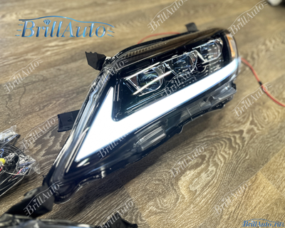 Фары Toyota Camry 40 стиль Lexus (3 линзы)