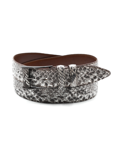 Ремень мужской 38 мм PY-b-0005 из змеиной кожи