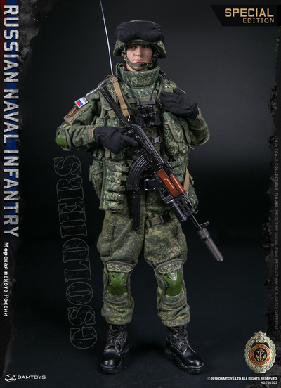 Российский боец морской пехоты (Федор Емельяненко) ФИГУРКА 1/6 RUSSIAN NAVAL INFANTRY 78070S DAMTOYS