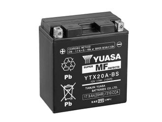 Аккумулятор YUASA  YTX20A-BS