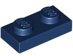 Plate 1 x 2, Dark Blue (3023 / 4177737 / 4528981)