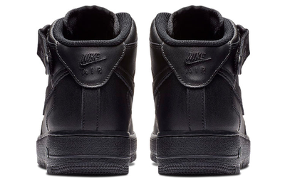 Кроссовки Nike Air Force 1 Mid '07 Triple Black (2021)  черные