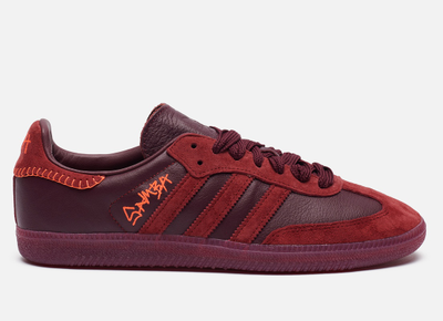 Adidas Samba Maroon Jonah Hill