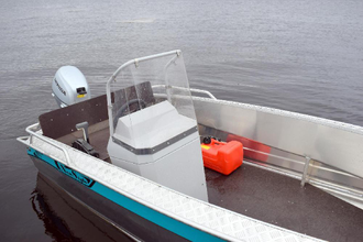 Алюминиевая лодка WELLBOAT-41-1 NEXT NS
