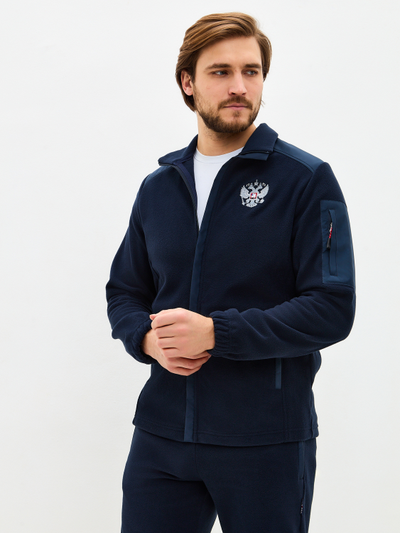 Флисовый спортивный костюм мужской 111SKM-1814 RED-N-ROCK'S