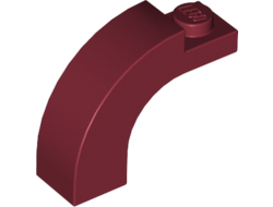Arch 1 x 3 x 2 Curved Top, Dark Red (6005 / 4629912 / 6028713)