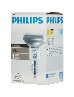 Электрическая лампа Philips рефлект. R50 60W E14 30D (30)