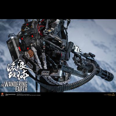 Пулеметчик в экзоскелете (Чжан Сяоцян, "Блуждающая Земля") - Коллекционная ФИГУРКА 1/6 CN171-11 rescue unit Zhang Xiaoqiang (DMS035) - DAMTOYS