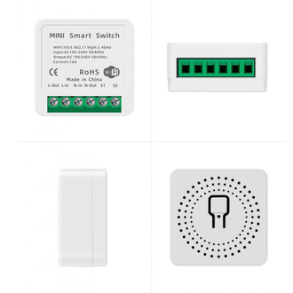 Умное реле (1 канал, 16А, Wi-Fi) Орбита OT-HOS17