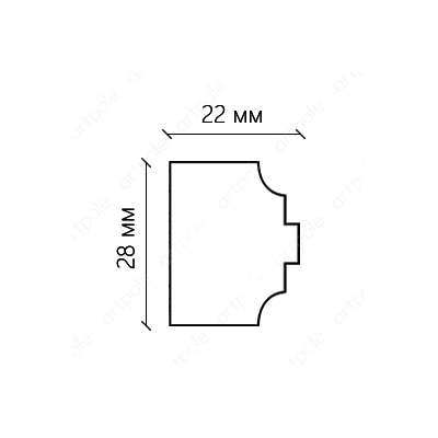 Молдинг SMG49