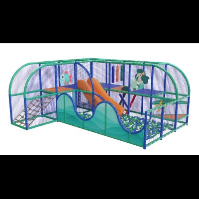 Детский игровой лабиринт 5 х 4,5 х 2,4м.