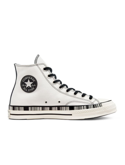 Кеды Converse Chuck 70 Barcode Высокие с рисунком "Баркод" A02601C