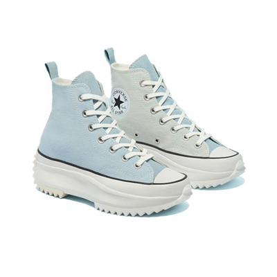 оригинальные кеды Converse Run Star Hike 3 panel голубые высокие 3-х цветные 171894C фото