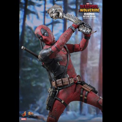 Дэдпул в бою  ("Дэдпул и Росомаха") - Коллекционная фигурка 1/6 Deadpool (Battling Version) (MMS782) - Hot Toys