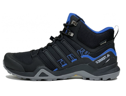 Ботинки Adidas Terrex Swift Continental черные с синим