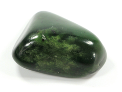 Нефрит, галтовка, Россия, Бурятия (47*38*24 мм, 60 г) №28268