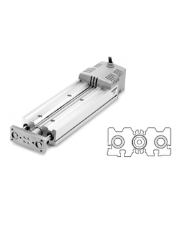 Линейный электрический привод с подшипником качения LXP