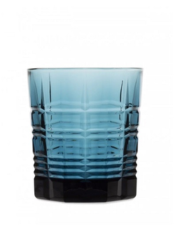 Олд Фэшн 300 мл, D 85 мм, H 95 мм, Dallas, синий