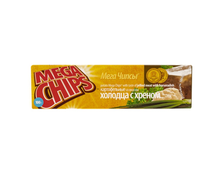 МЕГАЧИПС чипсы со вкусом ХОЛОДЦА И ХРЕНА, в упаковке 100 гр.