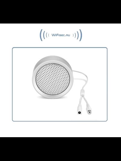 Dahua DH-HAP120. Всенаправленный конденсаторный микрофон для систем видеонаблюдения для использования в помещении (-20 до +60 Гр. С)