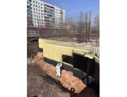 Гидроизоляция фундамента полимочевиной