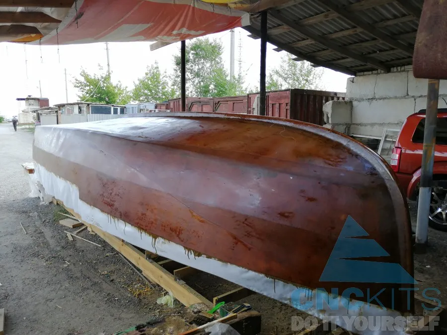 Постройка катера Краб-620 Фото 32