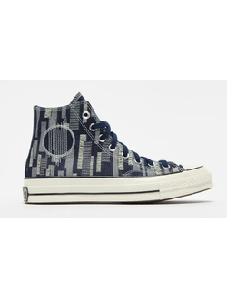Кеды Converse Chuck 70 HI Workwear Denim синие высокие A05190C
