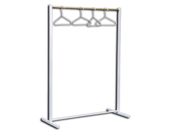 Стойка с вешалками 1/6 (белая) - КОЛЛЕКЦИОННАЯ ДИОРАМА 1/6 Freestanding coat rack 3.0 (M2405B) - MMMTOYS