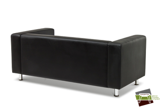 ALE3 АЛЕКТО Диван трехместный (Oregon-16) чёрный