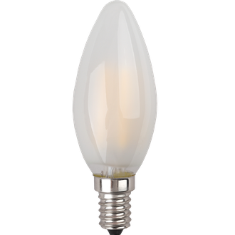 Светодиодная филаментная лампа Эра F-LED B35-7w-840-E14 4000K FR
