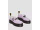 Dr Martens Addina Flower Buckle Leather Platform Lilac