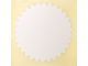 Этикетка самоклеящаяся для опечатывания документов "ЗВЕЗДОЧКА" белая, 52 мм, 500 шт., BRAUBERG, 111651