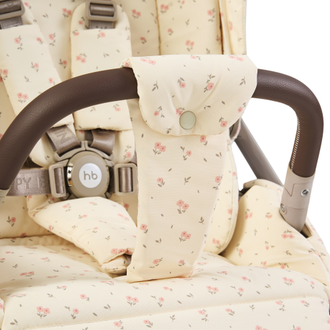 Коляска прогулочная Happy Baby Luna 360 Beige Flowers