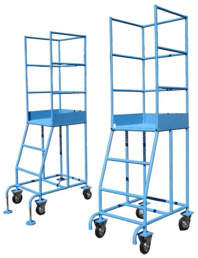 Площадка передвижная из углеродистой стали для обслуживания задвижек, вентилей, другого оборудования