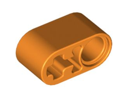 Technic, Liftarm Thick 1 x 2 - Axle Hole, Orange (60483 / 6057526 / 6265128)