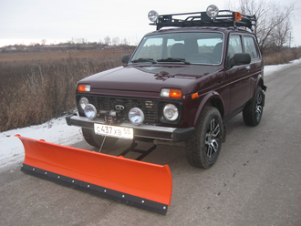 Снегоуборочный отвал для а/м ВАЗ 2121-31 (Нива), ВАЗ-2123 (Chevrolet Niva), Россия