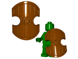 Арабский щит (цвет: коричневый)