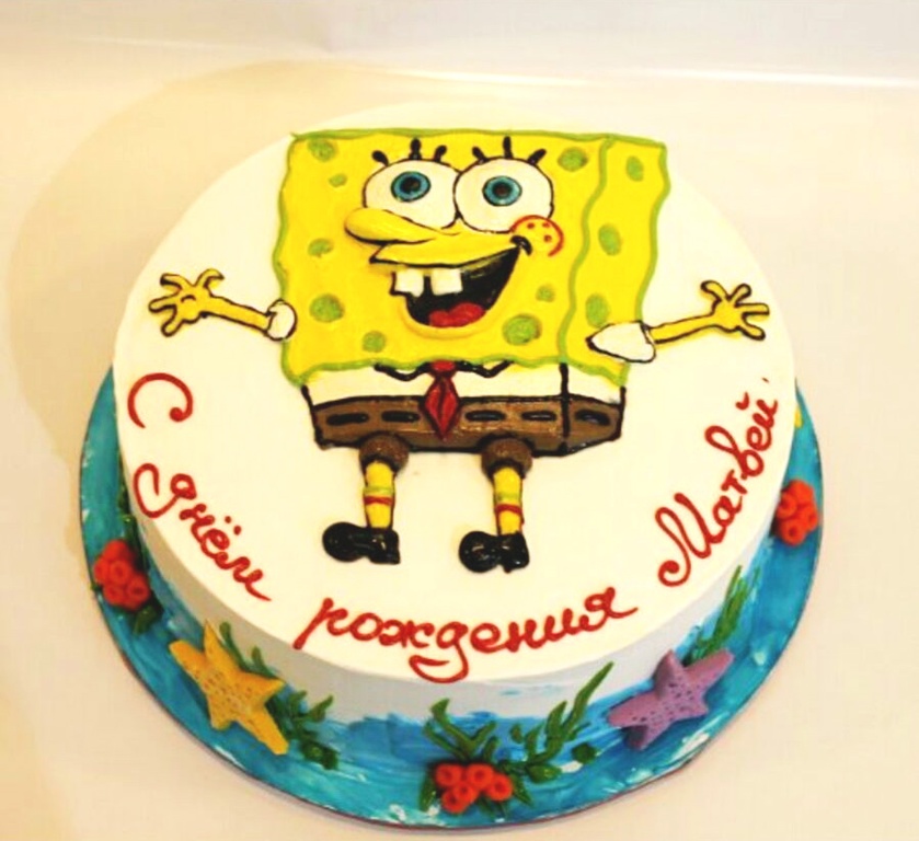 Foto Torty Gubka Bob