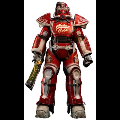 Силовая броня Т-51 "Нюка-Кола" (серия Fallout) - Коллекционная фигурка 1/6 Fallout T-51 Nuka Cola Power Armor (3Z07730W0) - Threezero