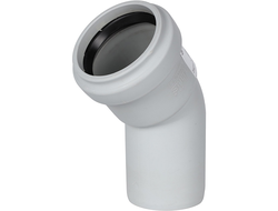 Отвод канализационный STOUT D 58х45° бесшумный (Арт. SKB-0009-005845)